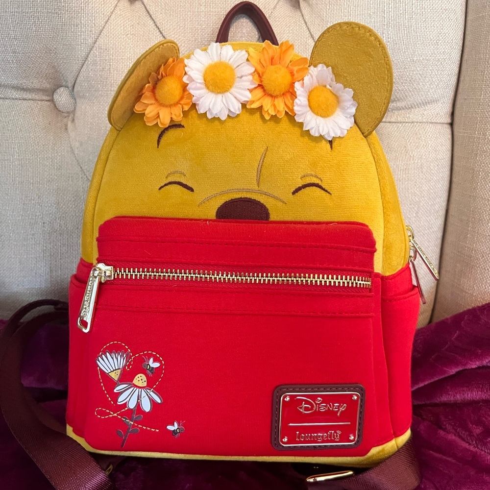 Winnie the Pooh 3D loungefly backpack